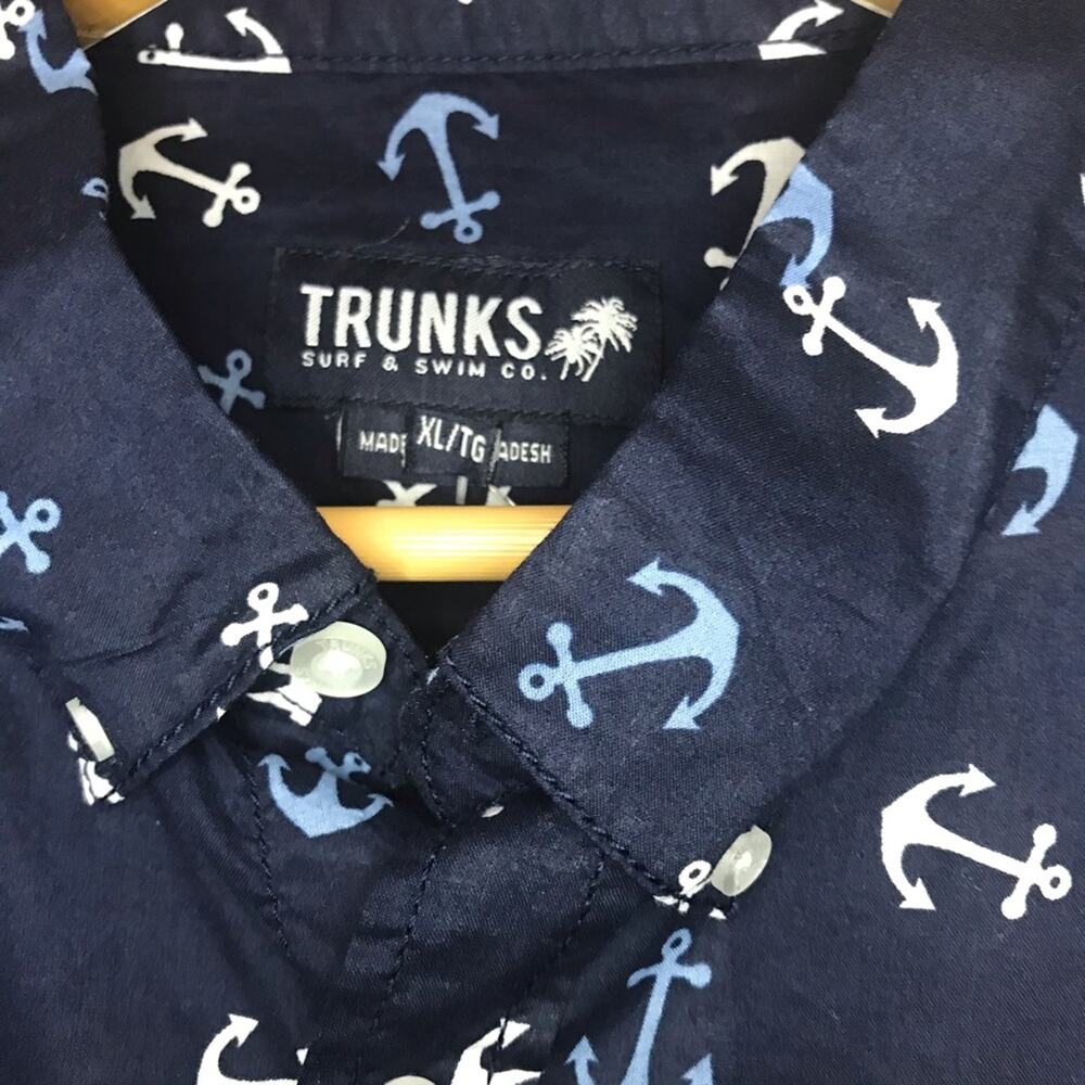 Trunks Anchor Short Sleeve button down - Picture 2 of 4